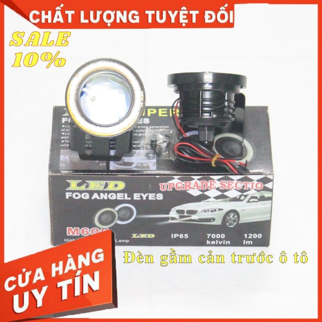 Đèn bi cầu chiếu sáng cảng trước ô tô , đèn gầm trước xe ô tô , bộ 2 đèn gầm ô tô