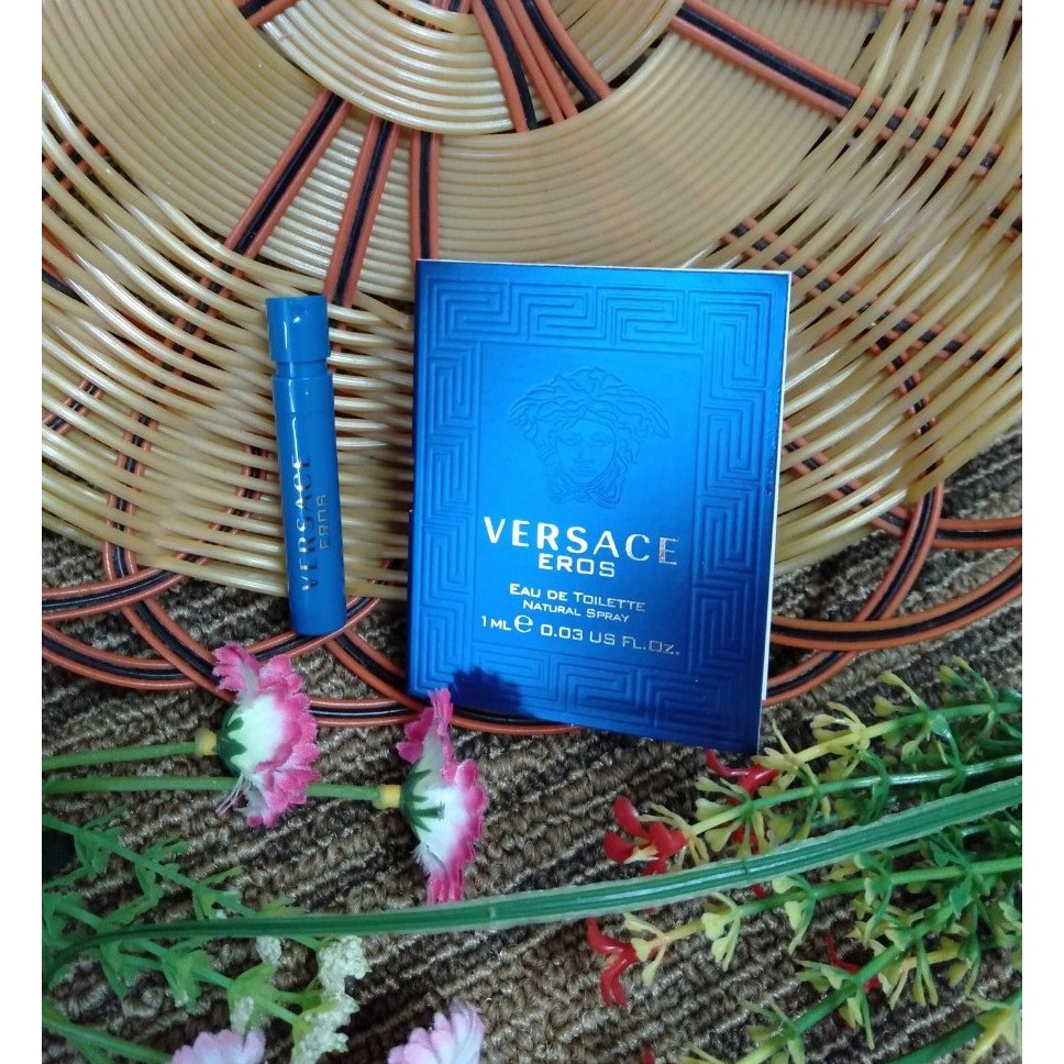 Sỉ 1 ống Nước hoa Vial nam Versace Eros chai 1ml