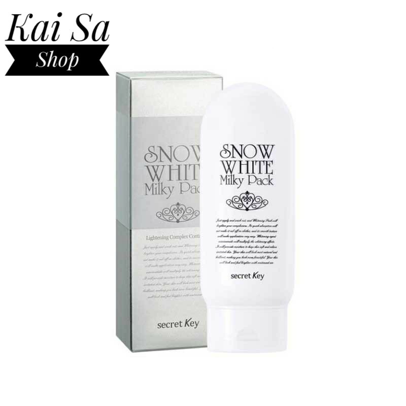 Kem Ủ Trắng Secret Key Snow White Milky Pack (200ml)