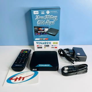 Box vinabox a15 đen, android 10.0