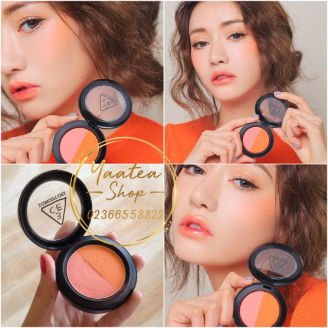 MÁ HỒNG 3CE DUO COLOR FACE BLUSH