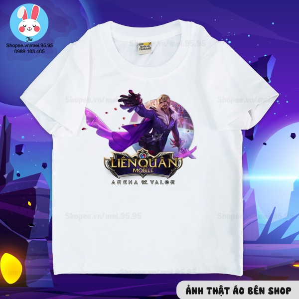 Áo thun liên quân mobile Florentino tinh hệ, áo phông flo tinh hệ - Có ảnh thật