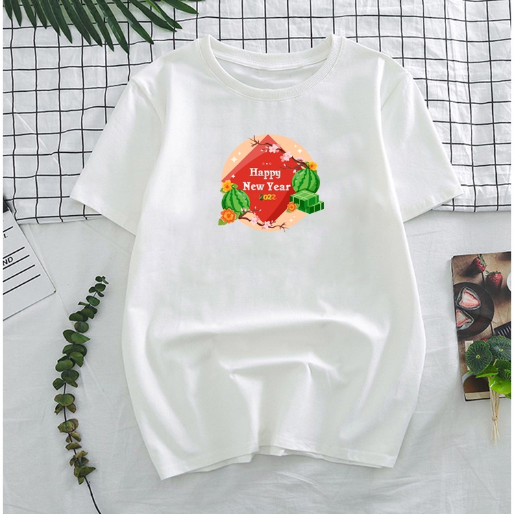 Áo thun nữ in hình tết ATET18 thời trang Everest