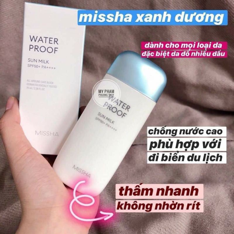 KEM CHỐNG NẮNG SUN MILK MISSHA