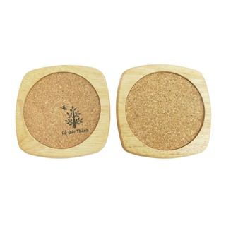 BỘ 2 LÓT LY GỖ ĐỨC THÀNH 22171