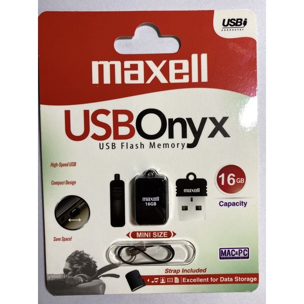 Usb Maxell Onyx 16gb.