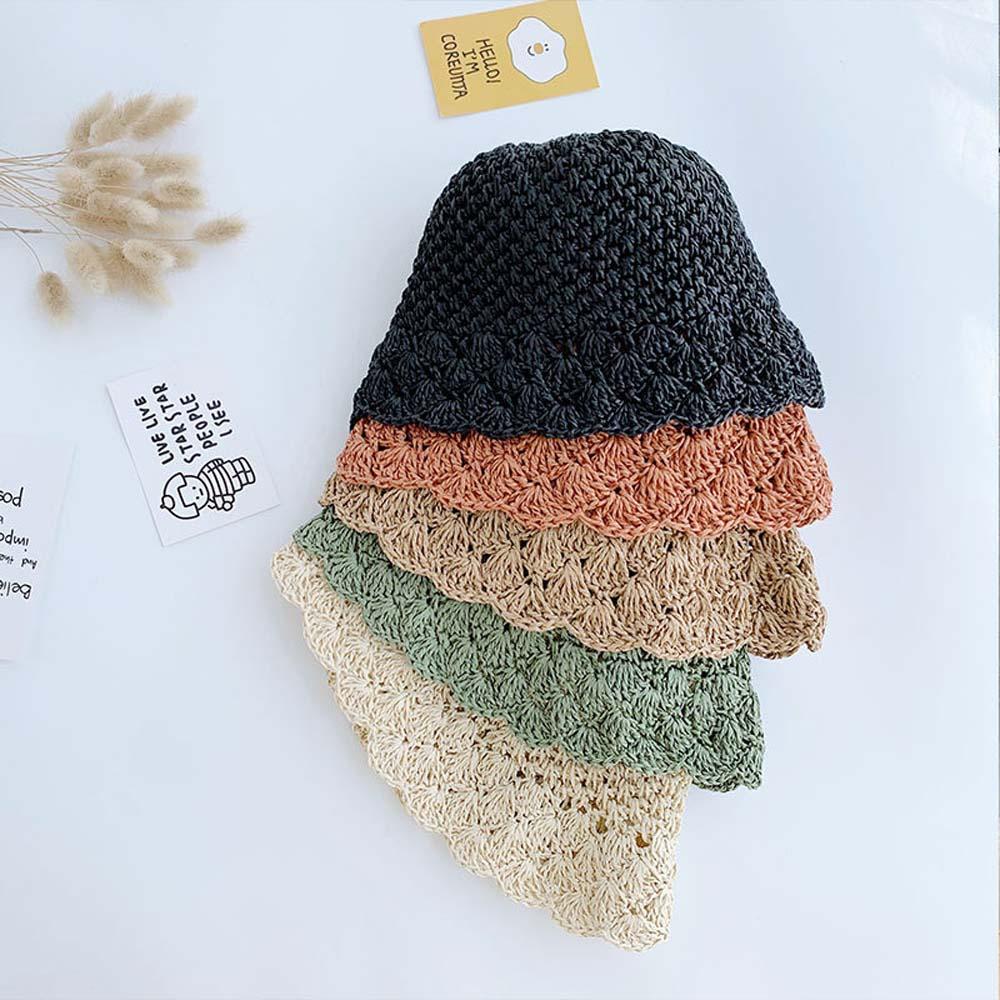 Nón Tai Bèo Đan Cói Phong Cách Hàn Quốc Cho Nữ