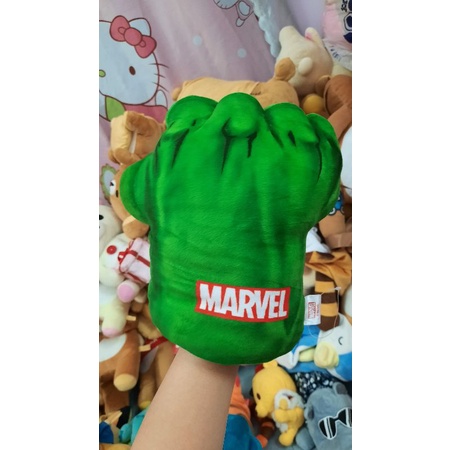 Gấu Bông Găng tay Iron man và Hulk Avengers Endgame Marvel