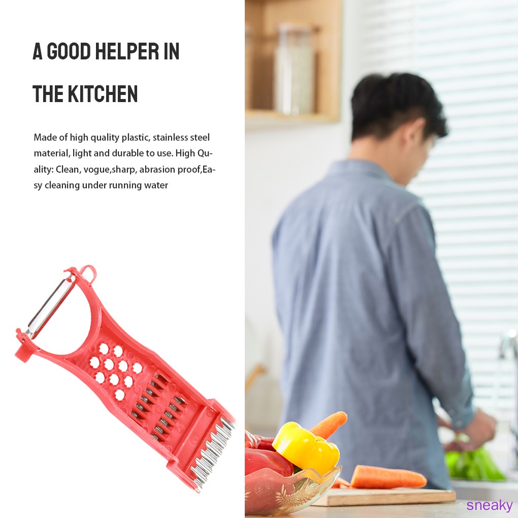 Dụng cụ bào rau củ quả bằng thép không gỉ tiện dụng cho nhà bếp