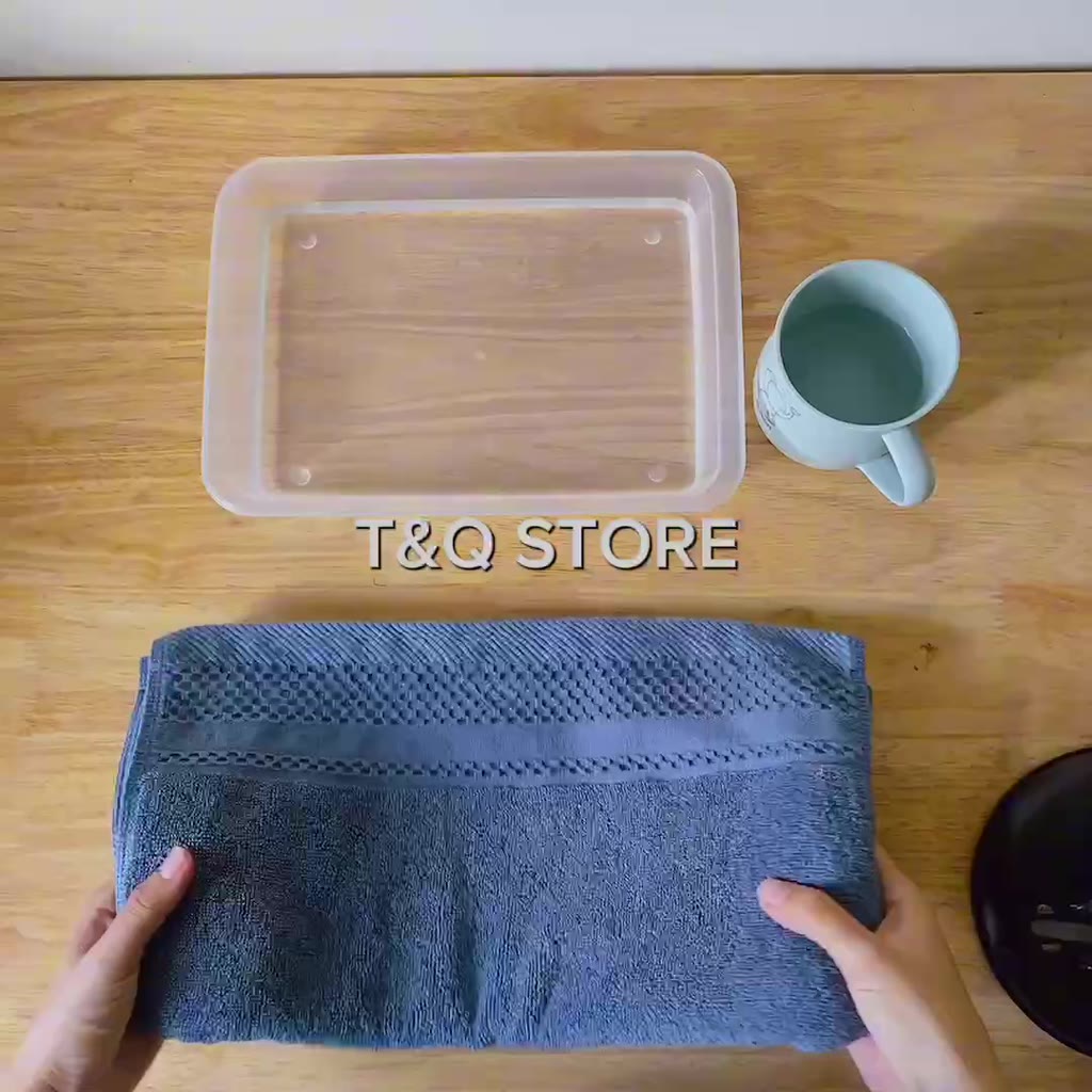 Khăn tắm gội cotton cao cấp 80x36cm thấm hút tốt an toàn cho da nhạy cảm | BigBuy360 - bigbuy360.vn