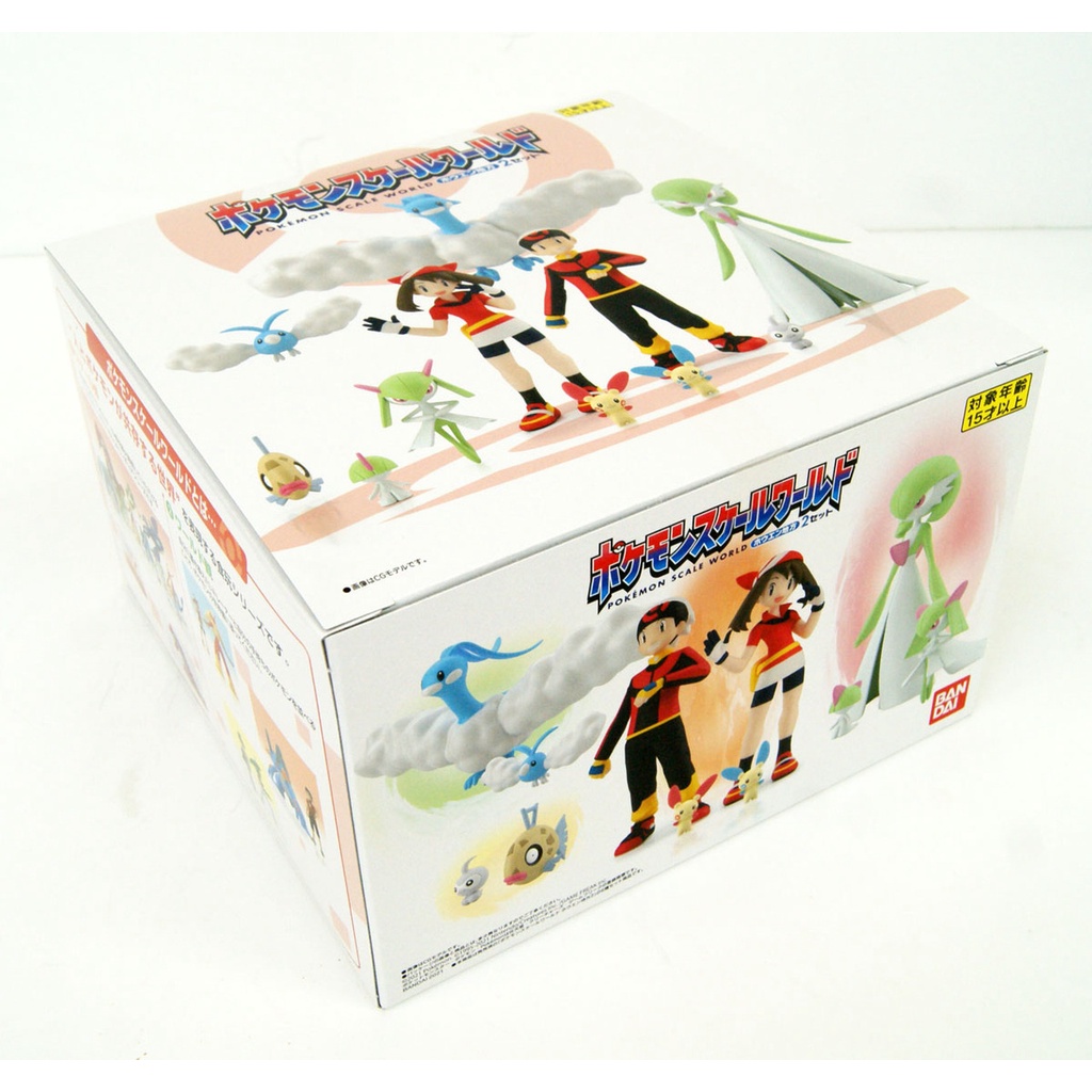 [NEW] Mô hình đồ chơi chính hãng Bandai Poke Scale World 1/20 Hoenn Region Vol 1 &amp; Vol 2 Bán Lẻ