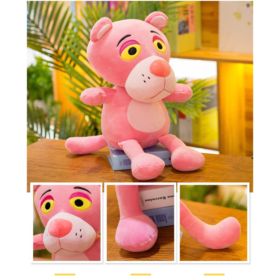 gấu bông báo hồng pink panther G25B16 25cm gấu bông dễ thương