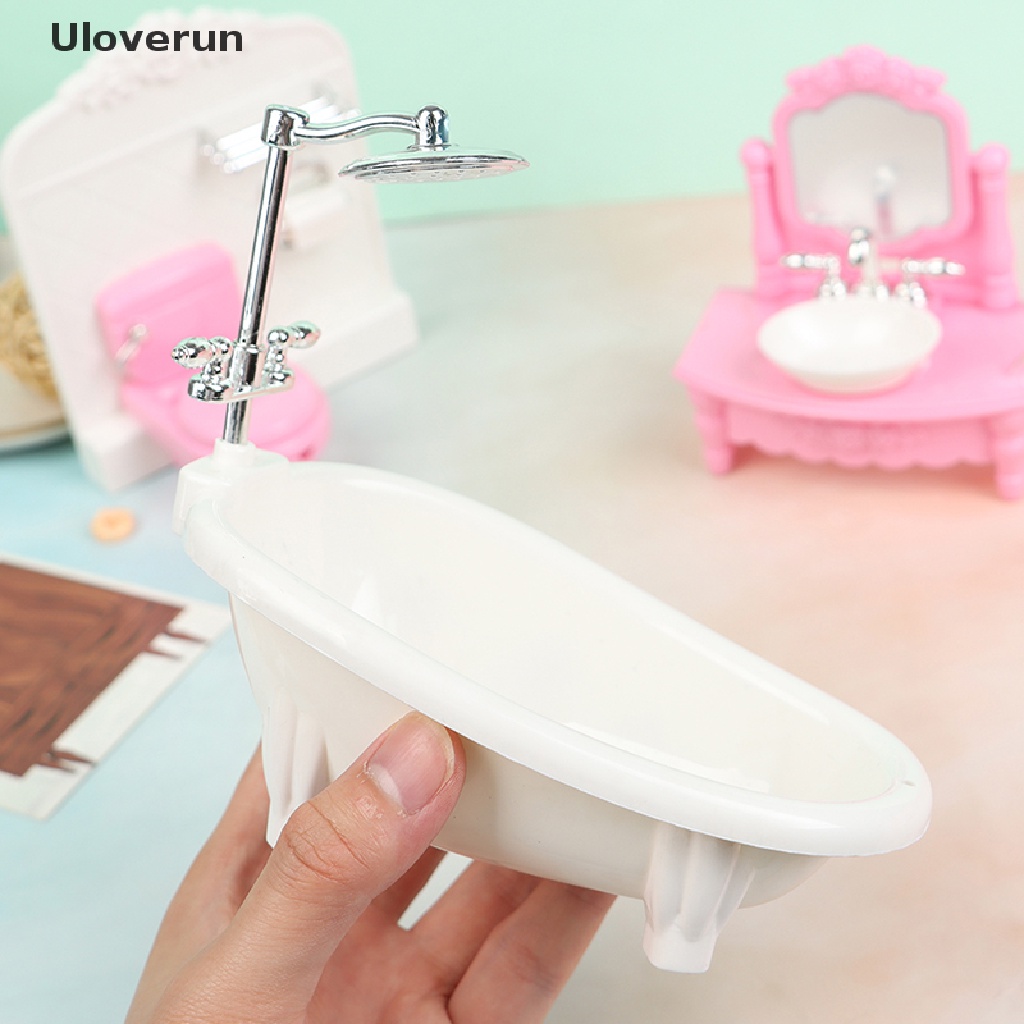 Mô Hình Bồn Cầu Xinh Xắn Cho Búp Bê