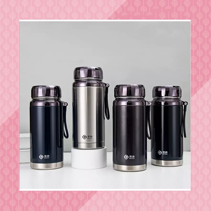 Bình giữ nhiệt nóng lạnh BAOL kim cương chất liệu inox 304 cao cấp thể tích 1000ml và 1500ml
