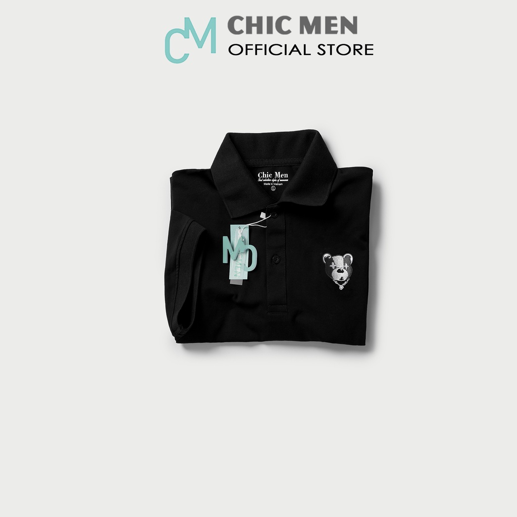 Áo POLO nam cổ bẻ, form regular CVC, vải cá sấu Cotton - CHICMEN