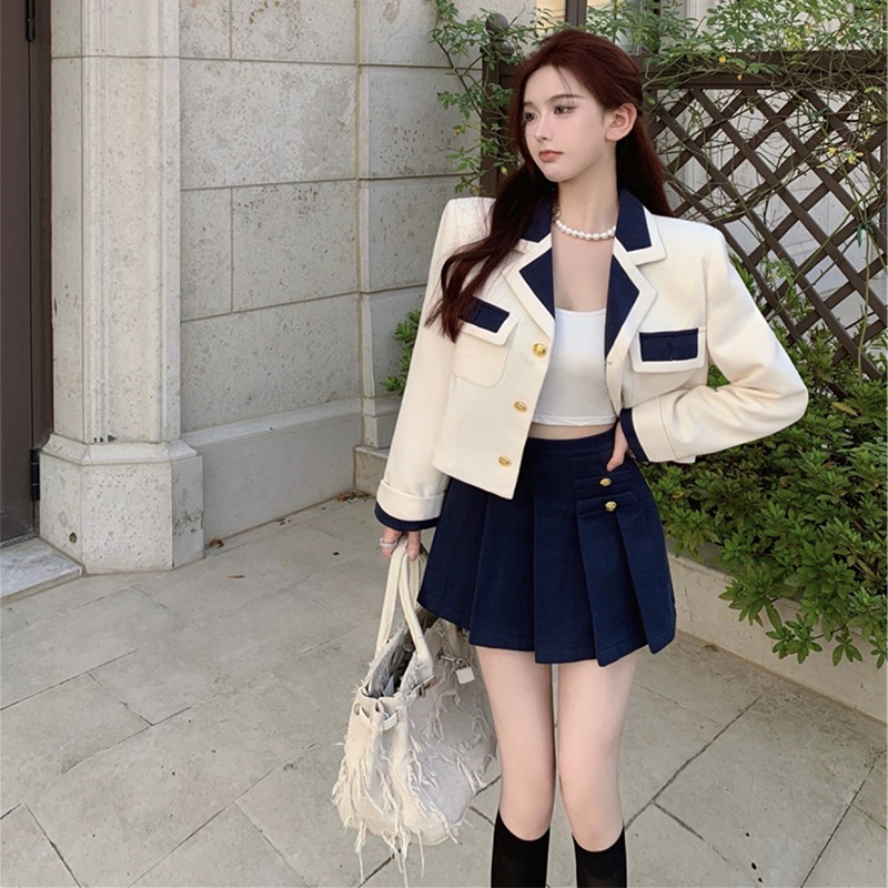 Áo khoác nữ phong cách retro sang trọng thời trang nữ cao cấp mẫu mới 2021