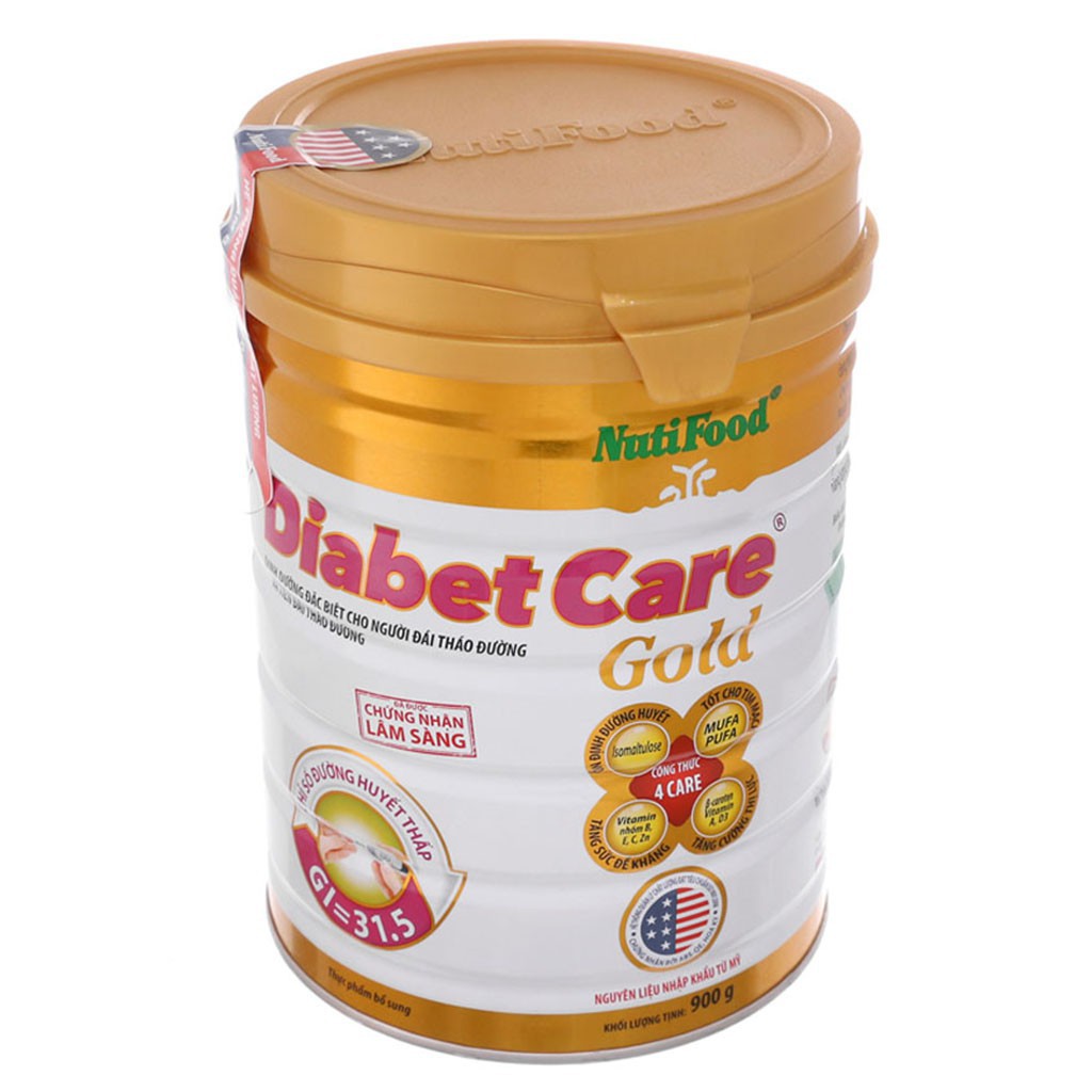 [Mã 159FMCGSALE giảm 8% đơn 500K] Sữa Diabet Care gold 900g (DÀNH CHO NGƯỜI TIỂU ĐƯỜNG VÀ TIỀN ĐÁI THÁO ĐƯỜNG)