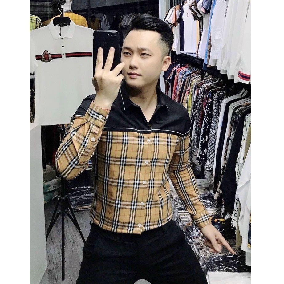 ÁO SƠ MI NAM DÀI TAY CAO CẤP, SANG TRỌNG, LỊCH LÃM, HOT TREND NHẤT VS50 N&C SHOP | BigBuy360 - bigbuy360.vn