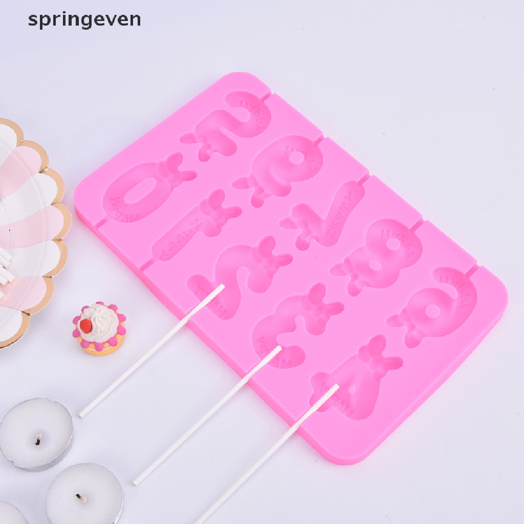 Khuôn Silicone Tạo Hình Kẹo Mút / Kẹo Mút / Kẹo Mút / Socola Hình Số