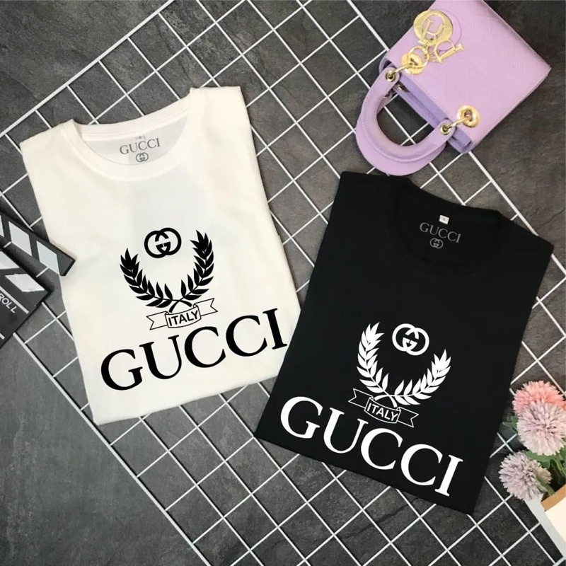 Áo Thun Thương Hiệu Gucci Ý Nhập Khẩu