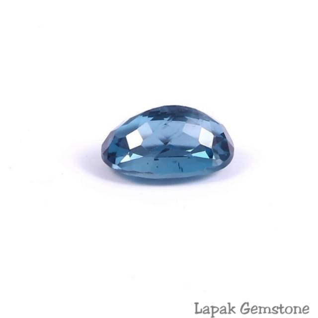 Đá Topaz Tự Nhiên Hình Oval Màu Xanh Dương Màu Sắc