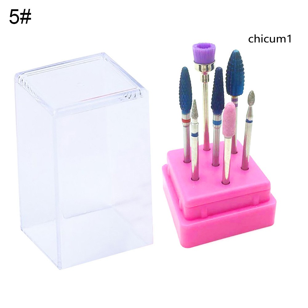 BITS Set 7 Mũi Khoan Làm Móng Chuyên Dụng