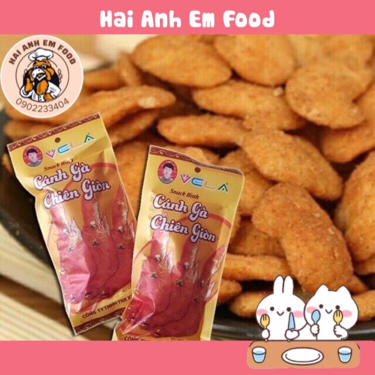 Gói snack cánh gà - Bim bim hình cánh gà thơm ngon vị tuổi thơ