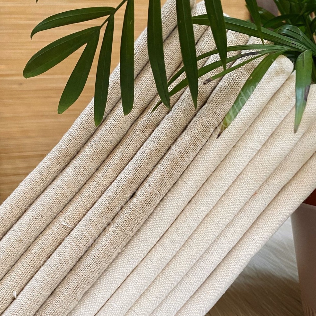 Vải Thô Mộc Thêu Tay 2 Kích Thước  Và