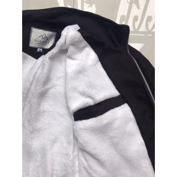 Áo Khoác Nam Da Lộn Lót Lông Mùa Đông Cực Đẹp ADL01