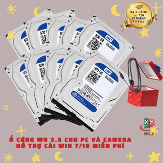 .Ổ cứng HDD PC 3,5" 500GB 320GB, 250GB, Tặng cáp Sata 3.0-Hàng nhập khẩu bh 24 tháng