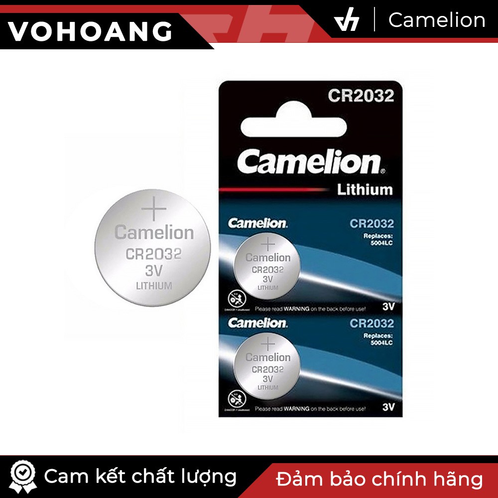 2 Pin Camelion 2032 sử dụng remote, đèn pin, đồng hồ, đồ chơi…