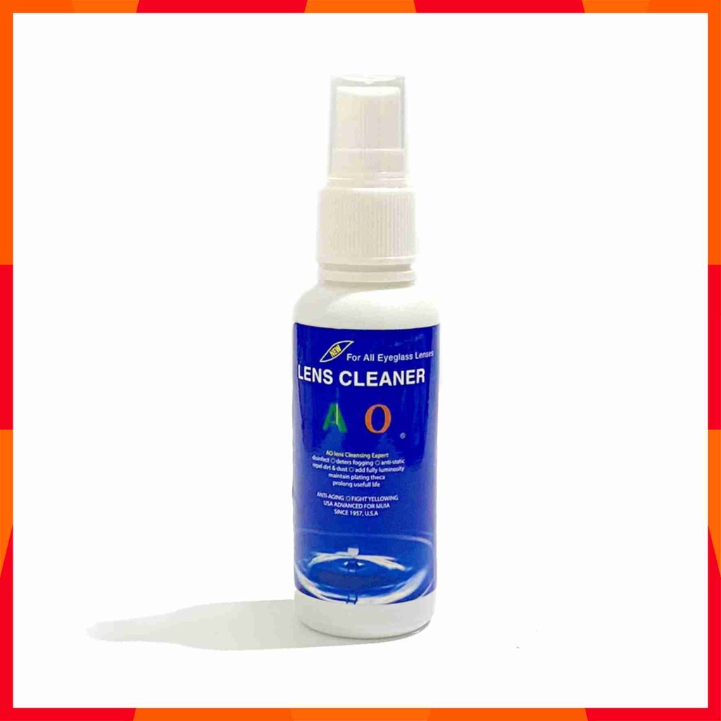 Nước rửa mắt kính dạng xịt chuyên dụng LENS CLEANER AO
