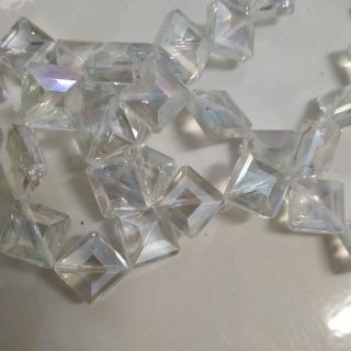 5 viên pha lê hình thoi 14mm