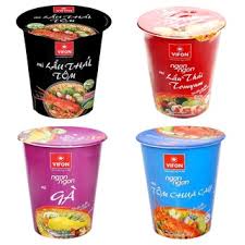 Thùng mỳ ly VIFON vị lẩu Thái Tomyum chua cay siêu ngon, siêu tiện lợi