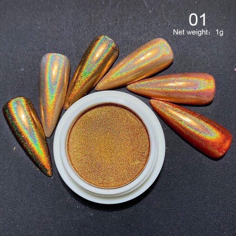 Tráng Gương Cầu Vồng Ánh Vàng Dạng Nén