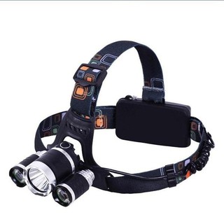 Đèn Pin 3 Bóng Đội Đầu T6 Siêu Sáng