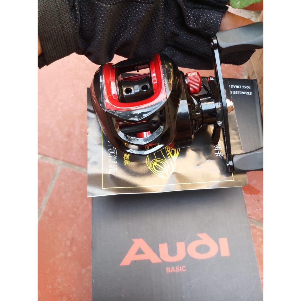 Máy Ngang chuyên Câu Lure AURORA X Màu Ánh Tím Titan trái và phải