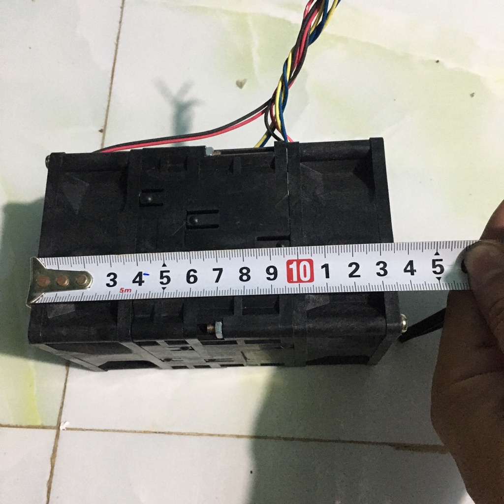 Combo bộ quạt đôi SERVO gió bão 12V 8cm