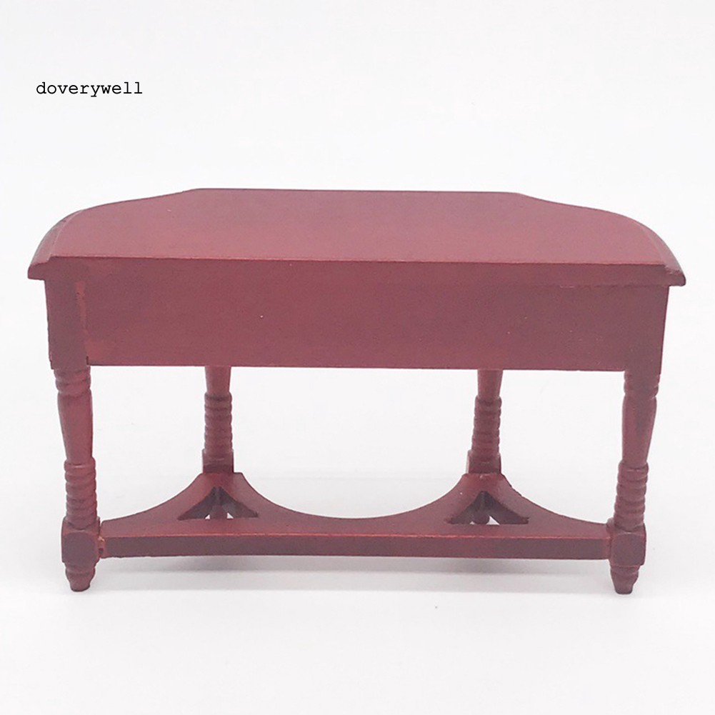 Bộ Bàn Ghế Gỗ Mini Tỉ Lệ 1/12 Cho Nhà Búp Bê
