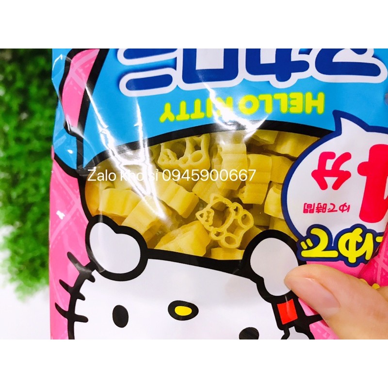 [Mã FMCGSALE24 giảm 8% đơn 500K] Nui Hello Kitty 150g Nhật Bản giúp bé đổi bữa ngon miệng