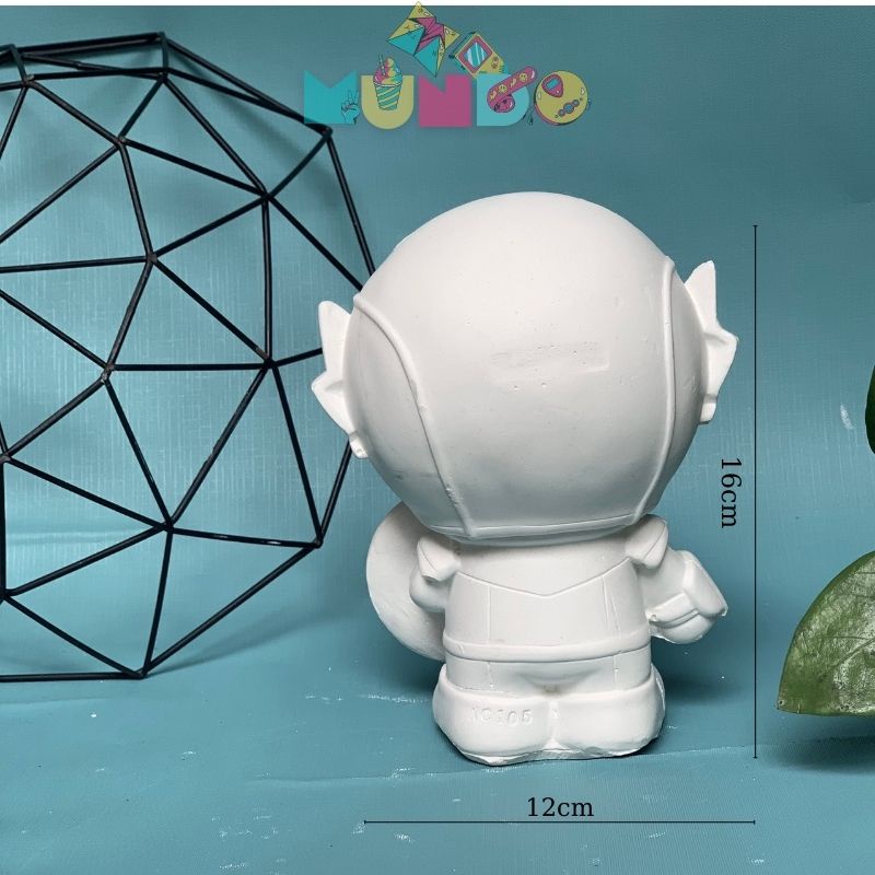 Tượng tô màu cao cấp  chọn mẫu DORAEMON cosplay , tượng thạch cao MUNDO