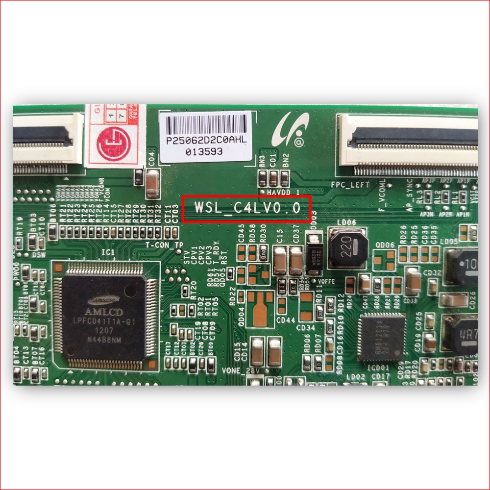 SONY Bo mạch điều khiển TV KDL-46EX650 KDL-32EX650 WSL_C4LV0.0