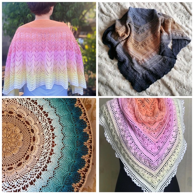 Sợi Yarn Art Rose Garden 100% Cotton Đan Móc Mùa Hè