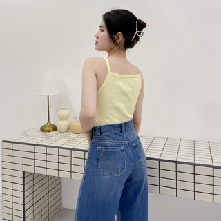 ÁO YẾM THUN GÂN BASIC ZAREEN THU132 SỌC VÀNG