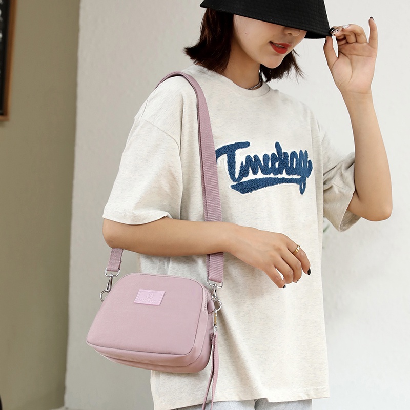 Túi Đeo Chéo Hình Vuông Nhỏ Phong Cách Mới Dễ Phối Đồ Cho Nữ