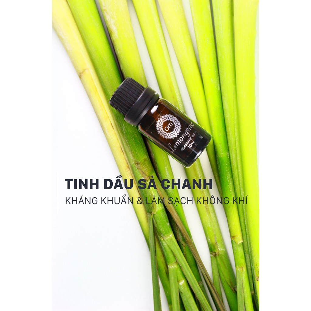 [GIÁ SỈ] Tinh dầu sả chanh xua côn trùng, tinh dầu thiên nhiên thơm phòng, thư giãn 10ml - 100ml