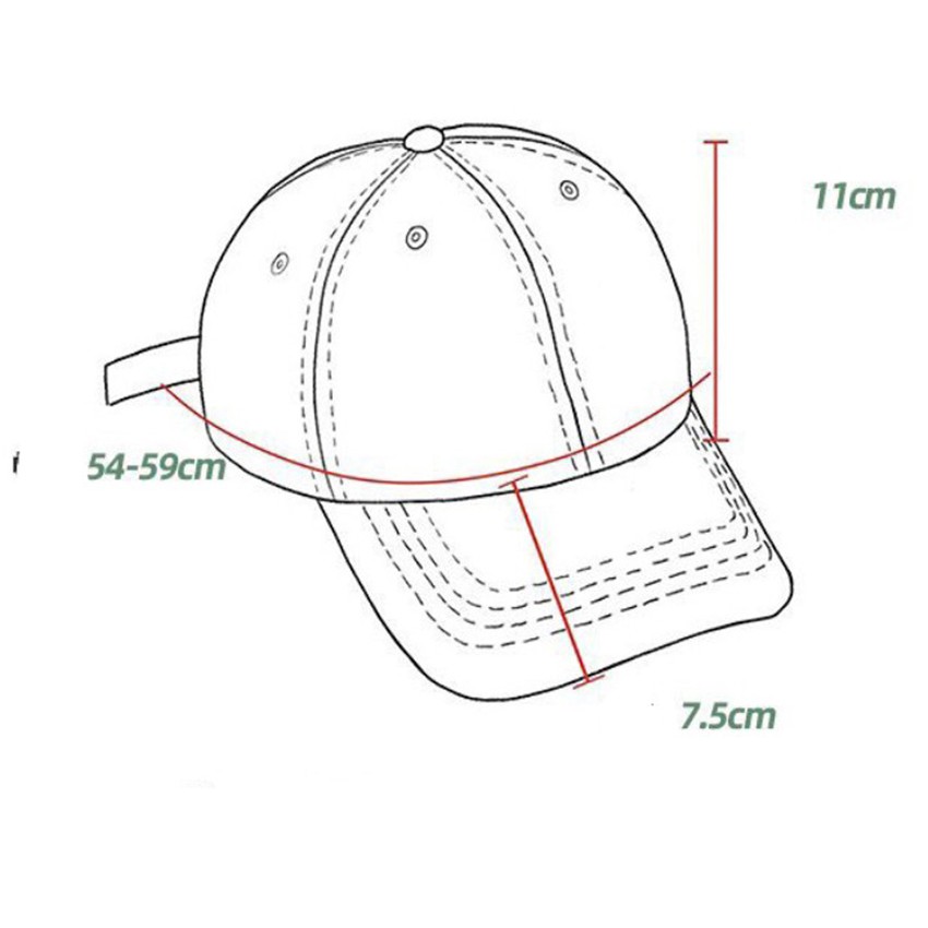 Mũ Lưỡi Trai Bóng Chày Thêu Chữ Nam Nữ Phong Cách Hàn Quốc