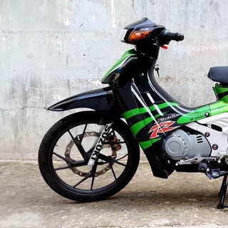 Tem Rời Suzuki Satria 2000 Xanh Đen
