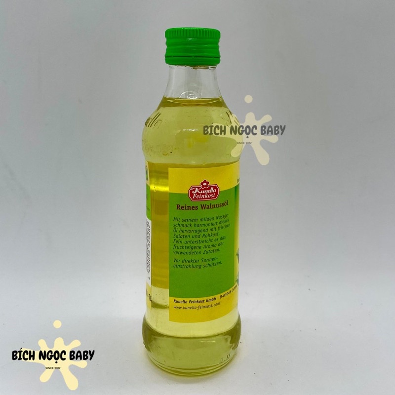 Dầu óc chó Đức wanubol 100ml date mới nhất