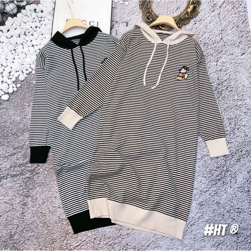 đầm mũ mickey sọc | BigBuy360 - bigbuy360.vn